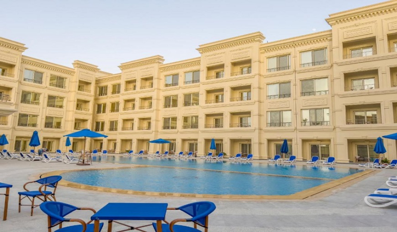 حمام سباحة فندق هلنان المعمورة 