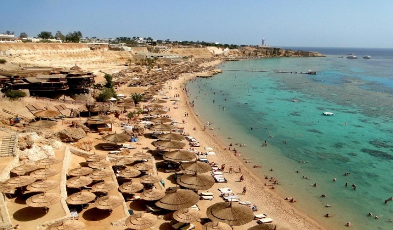 شاطئ فندق شرم هوليداي 