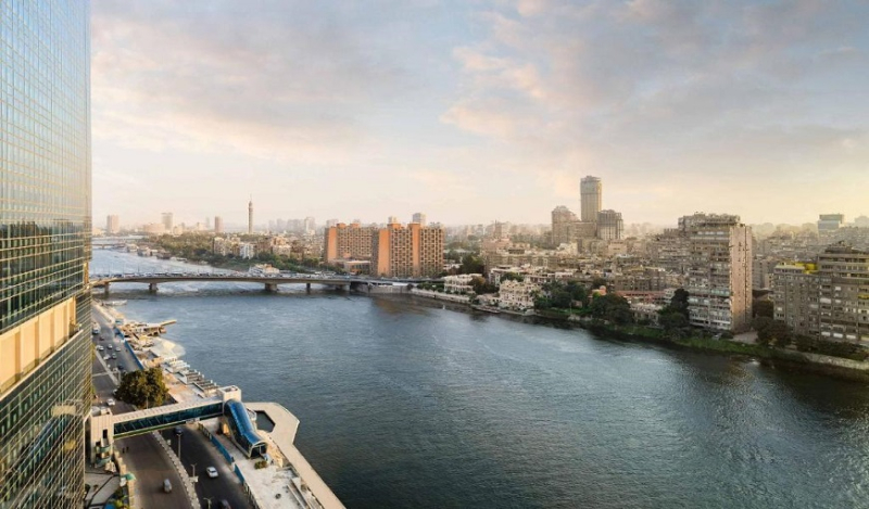 اطلالة فندق سانت ريجيس القاهرة 