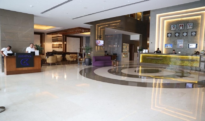 Golden Tulip Media Hotel Lobby