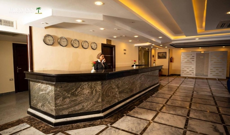 Palm Inn Hotel Reception Palm Inn Hotel Reception