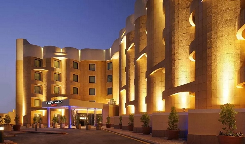 Courtyard Riyadh By Marriott Diplomatic Quarter Main Entrance