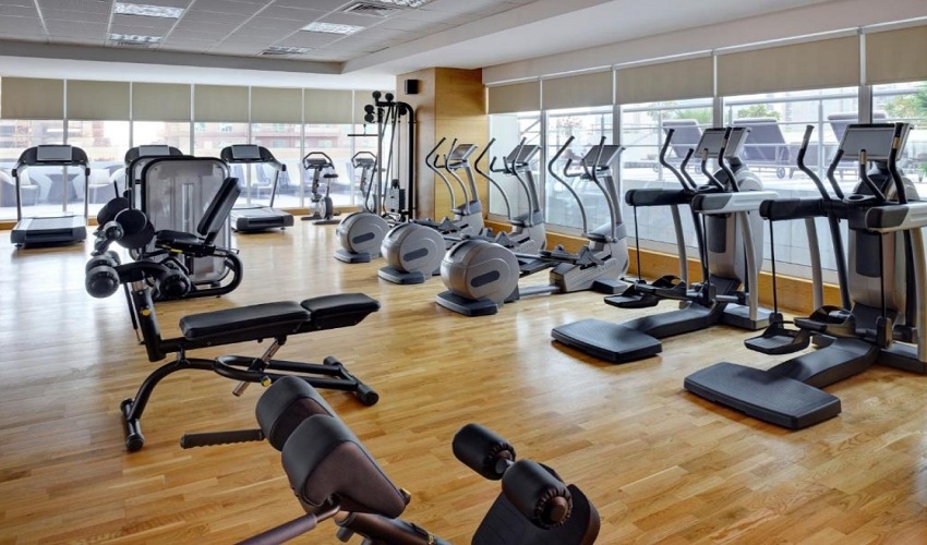 Movenpick Hotel Jumeirah Lakes Towers Dubai GYM