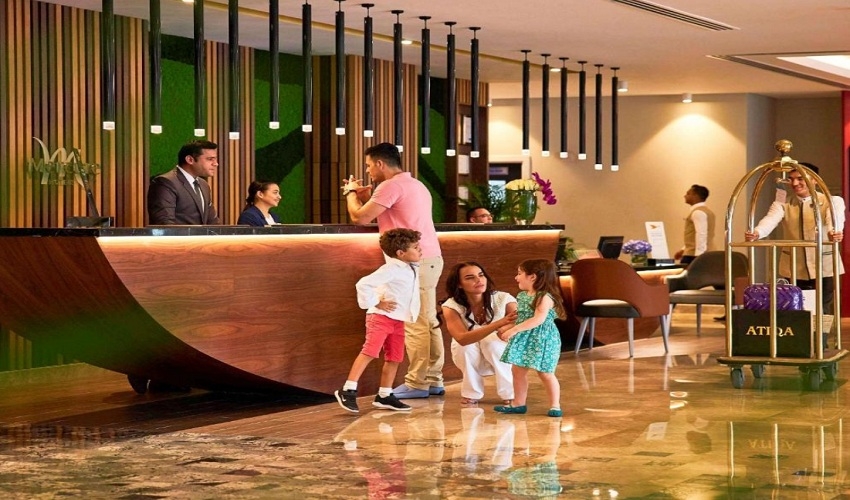 Mercure Dubai Barsha Heights Hotel Suites Reception