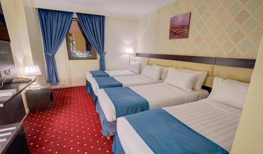 Araek Taiba Hotel Quadruple Room