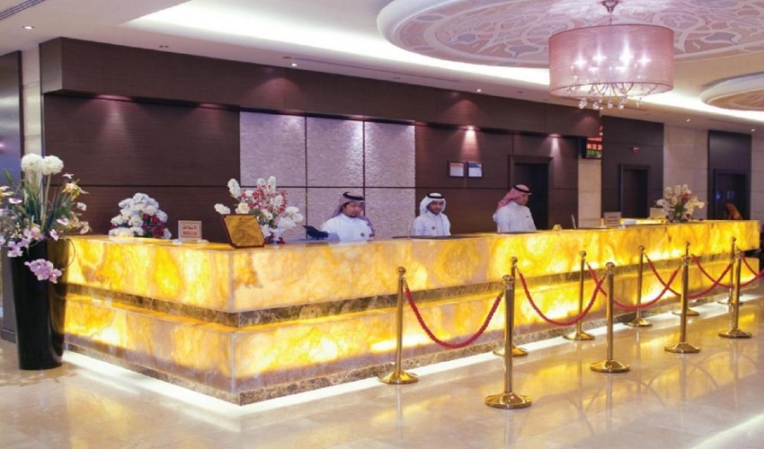 Dar Al Eiman Royal Hotel reception