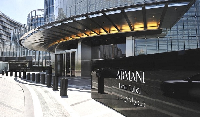 Armani Hotel Dubai Main Entrance