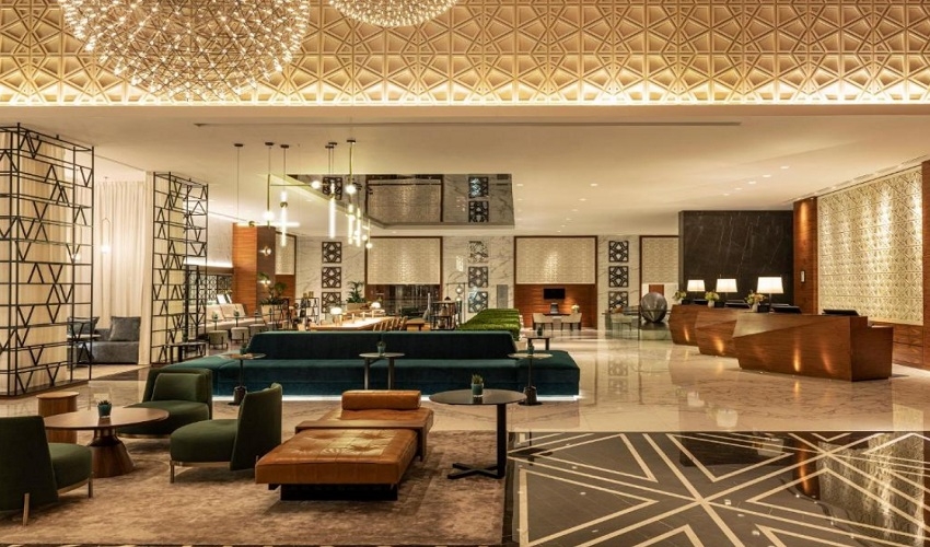 Sheraton Grand Hotel Dubai Lobby