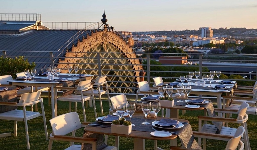Nh Sevilla Plaza De Armas rooftop Nh Sevilla Plaza De Armas rooftop