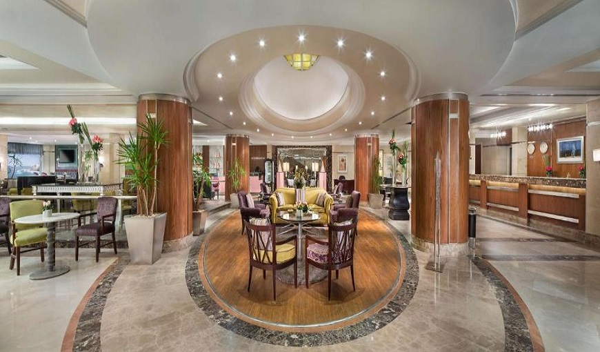 Hilton Alexandria Cornice Hotel Lobby